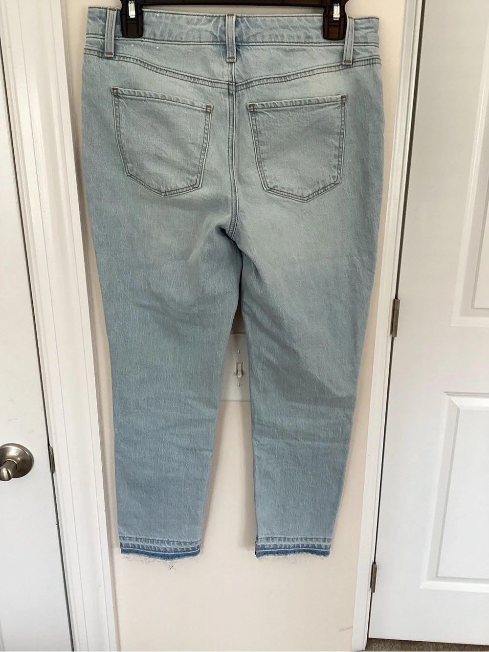 Talbots Light Blue Cropped Ankle Jeans, 4 petite